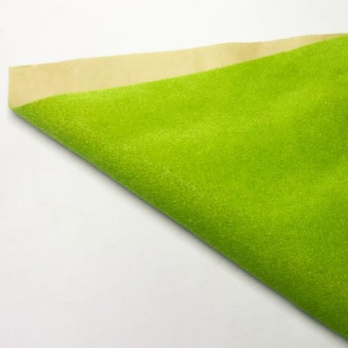 Miniatur-Rasenmatte, 25 x 25 cm, für Puppenhäuser und Innenräume, ideal für kreative Nutzung (Hellgrün) von JoyousMall