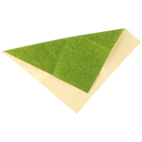 Miniatur-Rasenmatte, 25 x 25 cm, für Puppenhäuser und Innenräume, ideal für kreative Nutzung (Herbstgrün) von JoyousMall