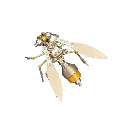 118-teiliges Metall-Bienen Modellbausatz - Edge Cleaner Bee A DIY Bauset für Jugendliche und Erwachsene von Joytopiaminds
