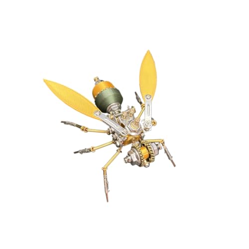118-teiliges Metall-Bienen Modellbausatz - Edge Cleaner Bee A DIY Bauset für Jugendliche und Erwachsene von Joytopiaminds