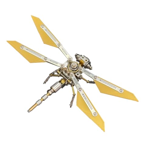 126-teiliges mechanisches Libellen-Modell - Front Wing Ranger A Metallbausatz für Jugendliche und Erwachsene von Joytopiaminds