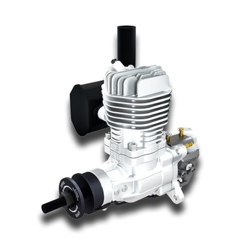 20-cm³-Benzinmotor mit Elektrostart, 2-Takt-Einzylinder-RC-Flugzeugmotor für große Starrflügelmodelle, Modellbausatz für physikalische Experimente 20-cm³-Benzinmotor mit Elektrostart, 2-Takt-Einzylinder-RC-Flugzeugmotor für große Starrflügelmodelle, Modellbausatz für physikalische Experimente von Joytopiaminds