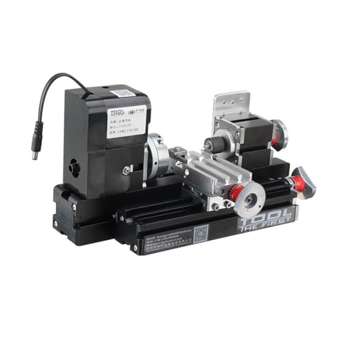 24W Mini Metall Werkzeugmaschine Bausatz mit Basis, 100+ Teile Präzisionsdrehmaschine für Modellbau & Metallbearbeitung von Joytopiaminds