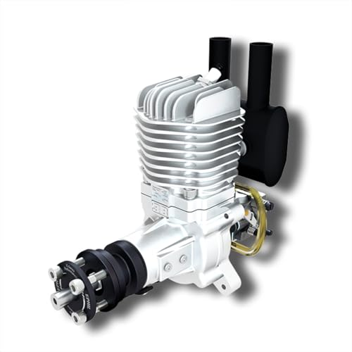 38-cm³-Benzinmotor mit Elektrostart, Heckauspuff, 2-Takt-RC-Flugzeugmotor mit CDI-Zündung und Rauchsystem für große Starrflügelmodelle 38-cm³-Benzinmotor mit Elektrostart, Heckauspuff, 2-Takt-RC-Flugzeugmotor mit CDI-Zündung und Rauchsystem für große Starrflügelmodelle von Joytopiaminds