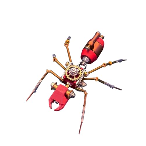 3D-Metallpuzzle für Erwachsene, 88-teiliger 3D-Steampunk-Bausatz für mechanische Ameisenroboter im Sci-Fi-Design, kreatives Kunstobjekt für Zuhause und Büro von Joytopiaminds