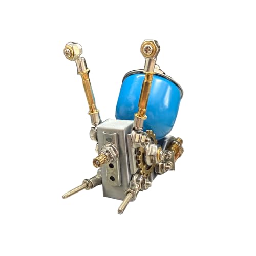 3D-Metallpuzzle für Erwachsene, 89-teiliger 3D-DIY-Steampunk-Bausatz für mechanische Kammschnecken, kreatives Deko-Objekt für Zuhause und Büro von Joytopiaminds