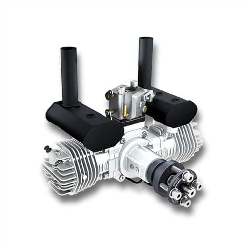 40-cm³-Zweizylinder-Benzinmotor mit Elektrostart, Boxermotor, 2-Takt-RC-Flugzeugmotor mit Doppelzündkerzen und CDI-Zündung für große Starrflügelmodelle 40-cm³-Zweizylinder-Benzinmotor mit Elektrostart, Boxermotor, 2-Takt-RC-Flugzeugmotor mit Doppelzündkerzen und CDI-Zündung für große Starrflügelmodelle von Joytopiaminds