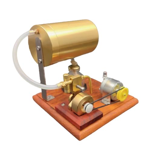 Dampfmaschinen-Modellbausätze, Mini-Dampfmaschinen-Generator mit LED-Beleuchtung für physikalische Experimente, Bildung und Ausstellung von Joytopiaminds