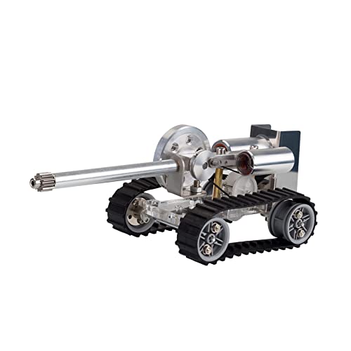 Dampfmaschinen-Modellbausätze, Stirlingmotor im Heißluft-Raupentank-Stil für physikalische Experimente, Bildung und Ausstellung Dampfmaschinen-Modellbausätze, Stirlingmotor im Heißluft-Raupentank-Stil für physikalische Experimente, Bildung und Ausstellung von Joytopiaminds