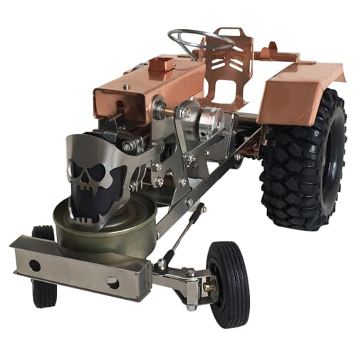 Dampfmaschinen-Modellbausatz, Heißluft-Stirlingmotor-Traktormodell mit beweglichem Knochendesign, Experimentierkasten für Physikunterricht und Ausstellung von Joytopiaminds