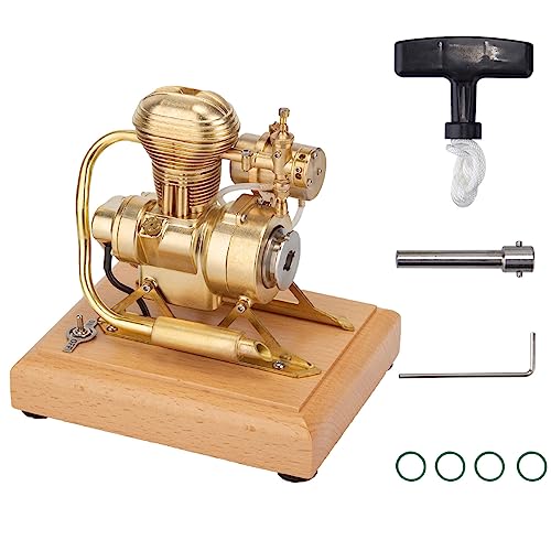 Dampfmaschinenmodell Bausatz, 1,6cc Vertikaler OHV Einzylinder 4-Takt Motorradmotor mit Elektronischer Zündung für Wissenschaftsexperimente Bildung und Ausstellung Dampfmaschinenmodell Bausatz, 1,6cc Vertikaler OHV Einzylinder 4-Takt Motorradmotor mit Elektronischer Zündung für Wissenschaftsexperimente Bildung und Ausstellung von Joytopiaminds