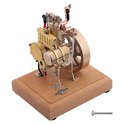 Dampfmaschinenmodell Bausatz, 2,6cc Vertikaler Einzylinder 4-Takt OHV Wassergekühlter Benzinmotor mit Geschwindigkeitsregler für Wissenschaftsexperimente Bildung und Ausstellung Dampfmaschinenmodell Bausatz, 2,6cc Vertikaler Einzylinder 4-Takt OHV Wassergekühlter Benzinmotor mit Geschwindigkeitsregler für Wissenschaftsexperimente Bildung und Ausstellung von Joytopiaminds