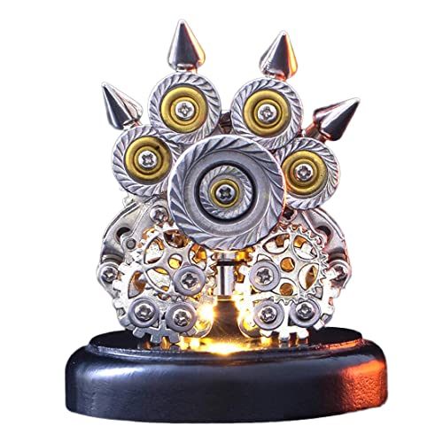 Joytopiaminds 3D-Metallpuzzle, über 100 Teile, Steampunk-Tigerpfoten-Modell mit LED-Beleuchtung zum Selberbauen, kreative Dekoration für Zuhause oder Büro Joytopiaminds 3D-Metallpuzzle, über 100 Teile, Steampunk-Tigerpfoten-Modell mit LED-Beleuchtung zum Selberbauen, kreative Dekoration für Zuhause oder Büro von Joytopiaminds