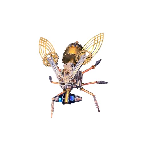 Joytopiaminds 3D-Metallpuzzle für Erwachsene, 121-teiliger mechanischer Fruchtfliegen-DIY-Bausatz, kreative Dekorationen für Zuhause oder das Büro Joytopiaminds 3D-Metallpuzzle für Erwachsene, 121-teiliger mechanischer Fruchtfliegen-DIY-Bausatz, kreative Dekorationen für Zuhause oder das Büro von Joytopiaminds