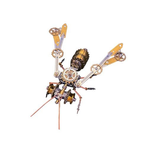 Joytopiaminds 3D-Metallpuzzle für Erwachsene, 181+ Teile Steampunk Mechanisches Hummel-Modellbausatz, Kreative Schreibtischdekoration für Zuhause & Büro Joytopiaminds 3D-Metallpuzzle für Erwachsene, 181+ Teile Steampunk Mechanisches Hummel-Modellbausatz, Kreative Schreibtischdekoration für Zuhause & Büro von Joytopiaminds