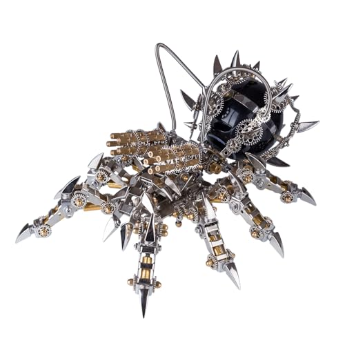 Joytopiaminds 3D-Metallpuzzle für Erwachsene, über 1000 Teile, 3D-Bausatz für mechanische Vogelspinne oder Skorpion mit Bluetooth-Lautsprecher, einzigartiges Deko-Objekt für den Schreibtisch Joytopiaminds 3D-Metallpuzzle für Erwachsene, über 1000 Teile, 3D-Bausatz für mechanische Vogelspinne oder Skorpion mit Bluetooth-Lautsprecher, einzigartiges Deko-Objekt für den Schreibtisch von Joytopiaminds