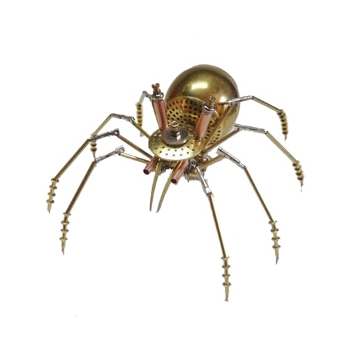 Joytopiaminds 3D-Metallpuzzle für Erwachsene, über 168 Teile, Steampunk-Spinne zum Selberbauen, einzigartiges Deko-Objekt für den Schreibtisch Joytopiaminds 3D-Metallpuzzle für Erwachsene, über 168 Teile, Steampunk-Spinne zum Selberbauen, einzigartiges Deko-Objekt für den Schreibtisch von Joytopiaminds