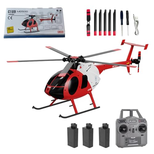 Joytopiaminds MD500 C189 RC-Helikopter, Maßstab 1:28, 2,4 GHz, 4-Kanal, Einrotor-RC-Helikopter mit Höhenflug und optischer Flusspositionierung, RTF US-Rettungshubschrauber für Erwachsene Joytopiaminds MD500 C189 RC-Helikopter, Maßstab 1:28, 2,4 GHz, 4-Kanal, Einrotor-RC-Helikopter mit Höhenflug und optischer Flusspositionierung, RTF US-Rettungshubschrauber für Erwachsene von Joytopiaminds