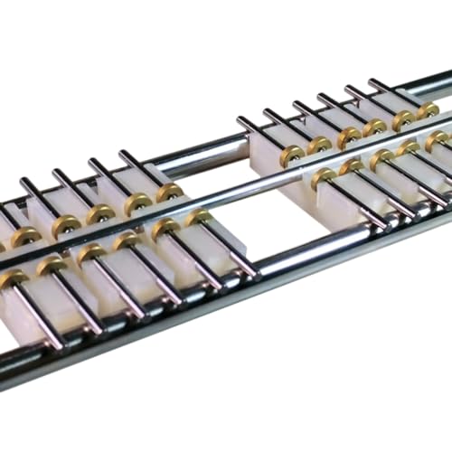 Joytopiaminds Modellbahn-Teststrecken-Set für Spur N (1:160), 6 Laufbänder mit Rahmen und Anschluss für Wartung/Reparatur (ohne Züge) von Joytopiaminds