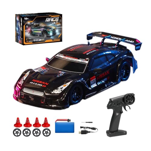 Joytopiaminds RC-Driftauto im Maßstab 1:16 mit Straßensperren, RTR 2,4G ferngesteuertes Auto mit proportionaler Drosselklappe und Lenkung, RC-Rennspielzeug für Erwachsene Joytopiaminds RC-Driftauto im Maßstab 1:16 mit Straßensperren, RTR 2,4G ferngesteuertes Auto mit proportionaler Drosselklappe und Lenkung, RC-Rennspielzeug für Erwachsene von Joytopiaminds