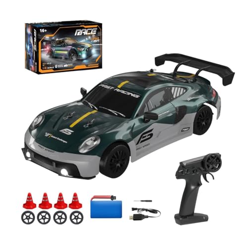 Joytopiaminds RC-Driftauto im Maßstab 1:16 mit Straßensperren, RTR 2,4G ferngesteuertes Auto mit proportionaler Drosselklappe und Lenkung, RC-Rennspielzeug für Erwachsene Joytopiaminds RC-Driftauto im Maßstab 1:16 mit Straßensperren, RTR 2,4G ferngesteuertes Auto mit proportionaler Drosselklappe und Lenkung, RC-Rennspielzeug für Erwachsene von Joytopiaminds