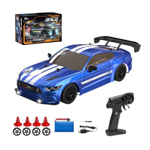 Joytopiaminds RC-Driftauto im Maßstab 1:16 mit Straßensperren, RTR 2,4G ferngesteuertes Auto mit proportionaler Drosselklappe und Lenkung, RC-Rennspielzeug für Erwachsene Joytopiaminds RC-Driftauto im Maßstab 1:16 mit Straßensperren, RTR 2,4G ferngesteuertes Auto mit proportionaler Drosselklappe und Lenkung, RC-Rennspielzeug für Erwachsene von Joytopiaminds