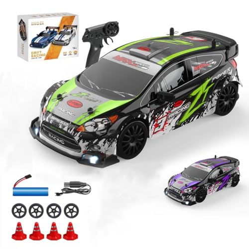 Joytopiaminds RC-Driftauto im Maßstab 1:24, 2,4-G-Allradantrieb, vollproportional gesteuertes RC-Sportauto mit 280-PS-Motor, RC-Rennspielzeug für Enthusiasten – 1 Akku Joytopiaminds RC-Driftauto im Maßstab 1:24, 2,4-G-Allradantrieb, vollproportional gesteuertes RC-Sportauto mit 280-PS-Motor, RC-Rennspielzeug für Enthusiasten – 1 Akku von Joytopiaminds