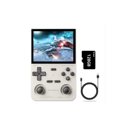 Joytopiaminds Retro-Handheld-Spielkonsole, 3,5 Zoll IPS-HD-Bildschirm, RK3326 Quad-Core 1,5 GHz, 1 GB RAM, tragbares Spielgerät mit Hall-Joystick Joytopiaminds Retro-Handheld-Spielkonsole, 3,5 Zoll IPS-HD-Bildschirm, RK3326 Quad-Core 1,5 GHz, 1 GB RAM, tragbares Spielgerät mit Hall-Joystick von Joytopiaminds