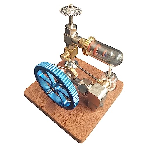 Joytopiaminds Stirlingmotor-Modellbausätze, alkoholbetriebener Stirlingmotor mit Einstellbarer Drehzahl und vertikalem Schwungrad für physikalische Experimente Joytopiaminds Stirlingmotor-Modellbausätze, alkoholbetriebener Stirlingmotor mit Einstellbarer Drehzahl und vertikalem Schwungrad für physikalische Experimente von Joytopiaminds