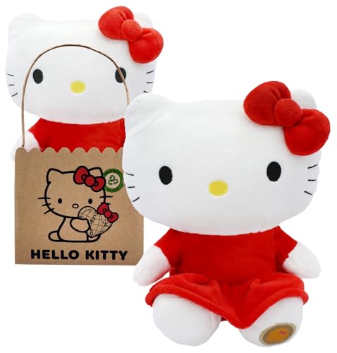 Joy Toy - Hello Kitty im roten Kleid Eco-Plüsch Joy Toy - Hello Kitty im roten Kleid Eco-Plüsch von Joytoy