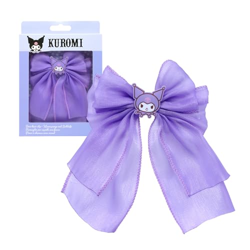 Joy Toy - Kuromi Haarspange mit Schleife in Geschenkpackung von Joytoy