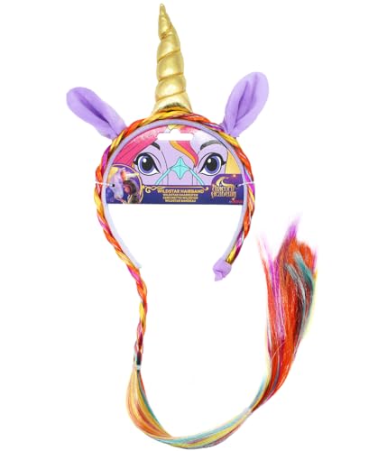 Joy Toy - Unicorn Academy Wildstar Haarreifen mit Einhorn und Rainbow Haaren von Joytoy