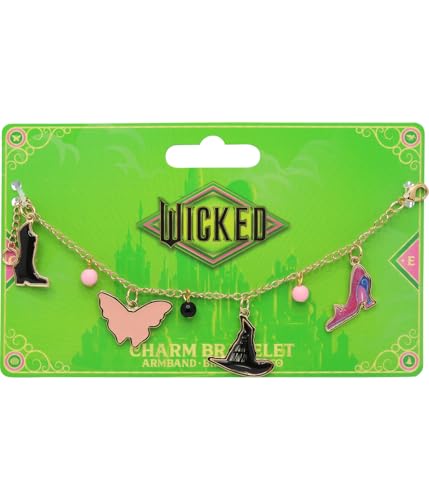 Joy Toy - Wicked Armband mit Anhänger - Elphaba & Glinda von Joytoy