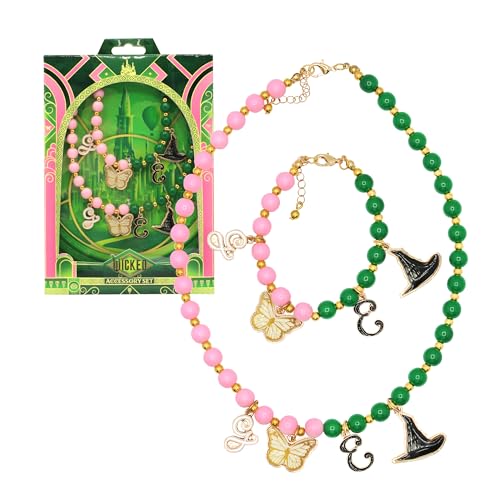 Joy Toy - Wicked Halskette und Armband Glinda & Elphaba von Joytoy