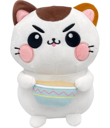 Joytoy - Funny Cats 24180 Funny Cat mit Suppe - 25 cm Plüsch von Joytoy
