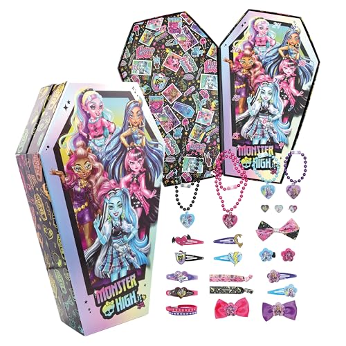 Joytoy Monster High Adventskalender mit Schmuck und Haarschmuck - 21x7x34 cm Joytoy Monster High Adventskalender mit Schmuck und Haarschmuck - 21x7x34 cm von Joytoy