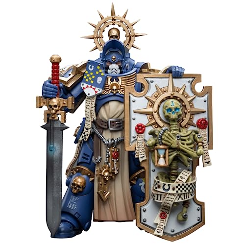 Joytoy Warhammer 40,000 1/18 Action Figure Ultramarines Primaris Captain with Relic Shield and Power Sword Collection Model Geburtstagsgeschenke Joytoy Warhammer 40,000 1/18 Action Figure Ultramarines Primaris Captain with Relic Shield and Power Sword Collection Model Geburtstagsgeschenke von Joytoy
