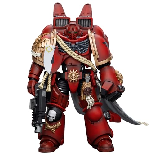 Joytoy Warhammer 40,000 Blood Angels Captain with Jump Pack Collection Model Geburtstagsgeschenke von Joytoy