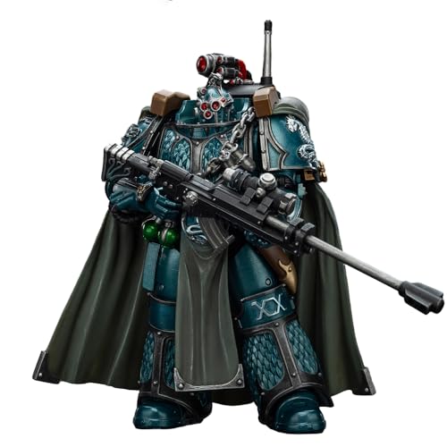 Joytoy Warhammer 40,000 Warhammer The Horus Heresy 1/18 Action Figure Alpha Legion Exodus 'The One who is Many’ with Sniper Rifle and Power Dagger Collection Model Geburtstagsgeschenke Joytoy Warhammer 40,000 Warhammer The Horus Heresy 1/18 Action Figure Alpha Legion Exodus 'The One who is Many’ with Sniper Rifle and Power Dagger Collection Model Geburtstagsgeschenke von Joytoy