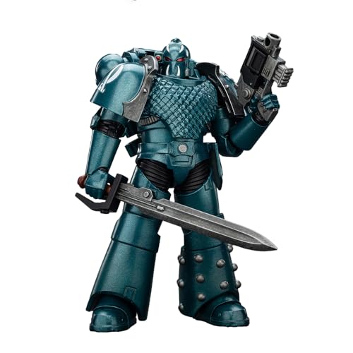 Joytoy Warhammer 40,000 Warhammer The Horus Heresy 1/18 Action Figure Alpha Legion Headhunter Prime Collection Model Geburtstagsgeschenke von Joytoy