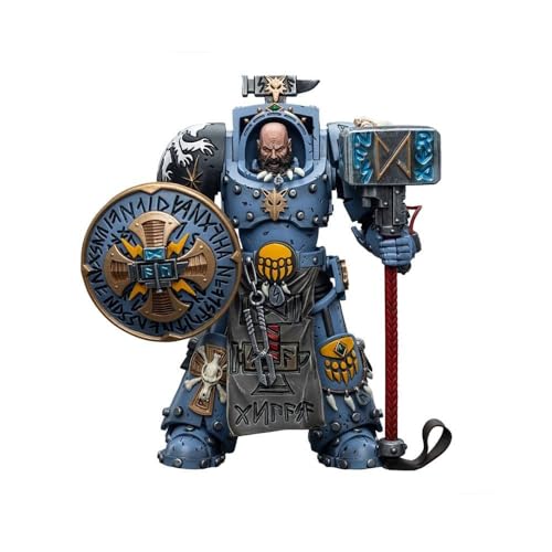 Joytoy Warhammer 40K: Space Wolves Ariac Rockfist Actionfigur im Maßstab 1:18 von Joytoy