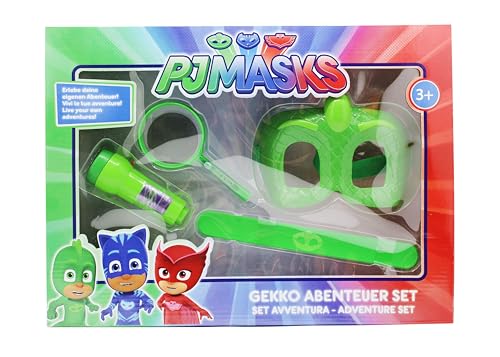 PJ Masks 611021 Gekko-Adventureset 4 teilig, bunt von Joytoy