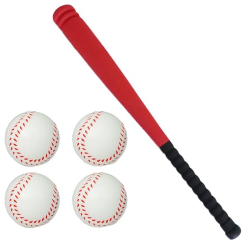 Jrifedptry Kinder-Baseballschläger- und Ball-Set, Kunststoff-Baseballspiel, Sport, Baseball-Spielset, Sport für Den Außenbereich, Hinterhof A Jrifedptry Kinder-Baseballschläger- und Ball-Set, Kunststoff-Baseballspiel, Sport, Baseball-Spielset, Sport für Den Außenbereich, Hinterhof A von Jrifedptry