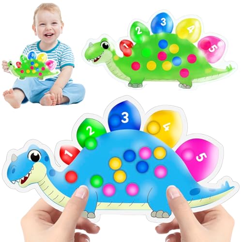 JrnSvp Sensorik Spielzeug,Anti Stress Spielzeug,Superweiche Squeeze Dinosaurier Form Farbsortierspielzeug,Zählen Sortieren Farben Lernen Spielzeug Ab 2 Jahre,Feinmotorik Training Reise Sensory Toys JrnSvp Sensorik Spielzeug,Anti Stress Spielzeug,Superweiche Squeeze Dinosaurier Form Farbsortierspielzeug,Zählen Sortieren Farben Lernen Spielzeug Ab 2 Jahre,Feinmotorik Training Reise Sensory Toys von JrnSvp