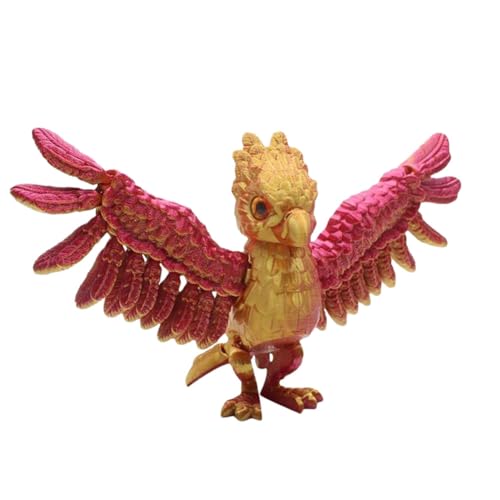 Jrpzcv -Schreibtischdekoration, Realistisches -Ornament, Spielzeug, Neuartige -Actionfiguren mit Beweglichen Gelenken, Adlerfigur, Heimdekoration, C von Jrpzcv
