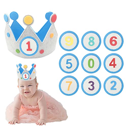 Jrzyhi Geburtstagskrone Kinder Krone Geburtstag Stoff Kinderkrone Geburtstag Kinderkrone Stoffkrone Geburtstagskrone Wollprinz Geburtstagskrone für Junge Mädchen Mit Auswechselbaren Zahlen Von 1-9 Jrzyhi Geburtstagskrone Kinder Krone Geburtstag Stoff Kinderkrone Geburtstag Kinderkrone Stoffkrone Geburtstagskrone Wollprinz Geburtstagskrone für Junge Mädchen Mit Auswechselbaren Zahlen Von 1-9 von Jrzyhi