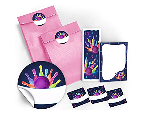 10 Lesezeichen + 10 Mini-Notizblöcke + 10 Geschenktüten/rosa + 10 Aufkleber Bowling Mitgebsel Gastgeschenk beim Kindergeburtstag Mädchen Jungen 10 Lesezeichen + 10 Mini-Notizblöcke + 10 Geschenktüten/rosa + 10 Aufkleber Bowling Mitgebsel Gastgeschenk beim Kindergeburtstag Mädchen Jungen von JuNa-Experten