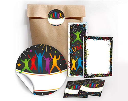12 Lesezeichen + 12 Mini-Notizblöcke + 12 Geschenktüten/Natur + 12 Aufkleber Jump Party Trampolin Mitgebsel Gastgeschenk beim Kindergeburtstag Jungen Mädchen 12 Lesezeichen + 12 Mini-Notizblöcke + 12 Geschenktüten/Natur + 12 Aufkleber Jump Party Trampolin Mitgebsel Gastgeschenk beim Kindergeburtstag Jungen Mädchen von JuNa-Experten
