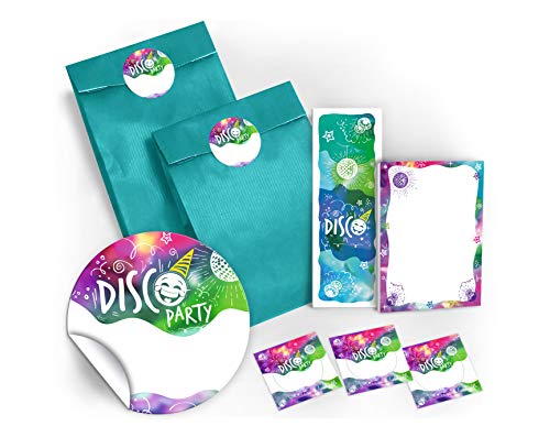 6 Lesezeichen + 6 Mini-Notizblöcke + 6 Geschenktüten/blau + 6 Aufkleber Disco Disco-Party Mitgebsel Gastgeschenk beim Kindergeburtstag Mädchen Jungen 6 Lesezeichen + 6 Mini-Notizblöcke + 6 Geschenktüten/blau + 6 Aufkleber Disco Disco-Party Mitgebsel Gastgeschenk beim Kindergeburtstag Mädchen Jungen von JuNa-Experten