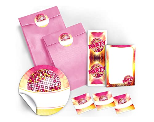 8 Lesezeichen + 8 Mini-Notizblöcke + 8 Geschenktüten/Hellrosa + 8 Aufkleber Disco Disco-Party Gold Mitgebsel Gastgeschenk beim Kindergeburtstag Mädchen Jungen 8 Lesezeichen + 8 Mini-Notizblöcke + 8 Geschenktüten/Hellrosa + 8 Aufkleber Disco Disco-Party Gold Mitgebsel Gastgeschenk beim Kindergeburtstag Mädchen Jungen von JuNa-Experten